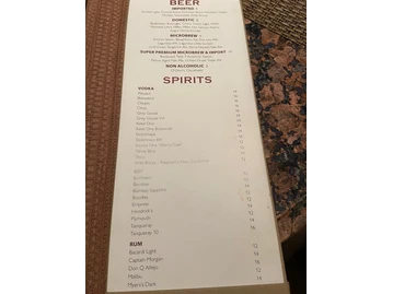 Bistro Napa menu photo