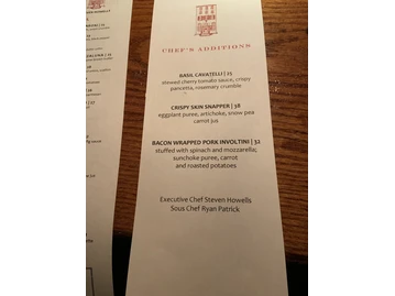 Bistro Romano menu photo