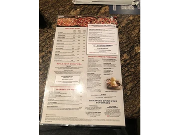 BJ's Restaurant & Brewhouse menu photo