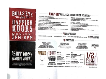 Black Angus Steakhouse menu photo