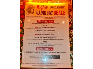 Black Angus Steakhouse menu photo