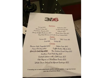 Blackfly The Restaurant menu photo