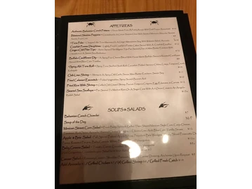 Blackfly The Restaurant menu photo
