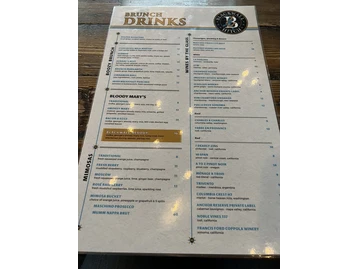 Blackwall Hitch Restaurant menu photo