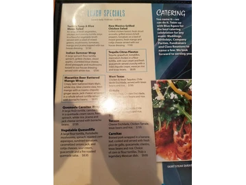 Blue Agave menu photo