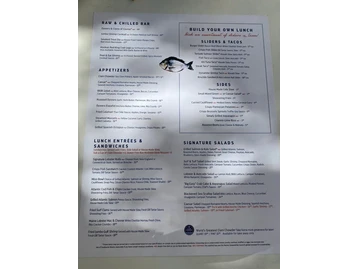 Blue Island Oyster Bar & Seafood menu photo