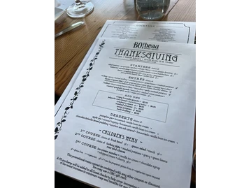 BO-beau kitchen + garden menu photo