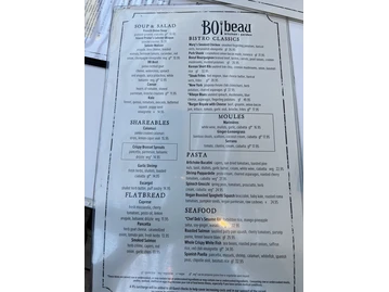 BO-beau kitchen + garden menu photo