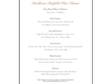 Bocca Ristorante menu photo