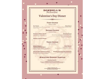 Bonnell's Fine Texas Cuisine menu photo