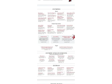 Bookbinder's Seafood & Steakhouse menu photo