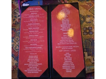 Border Cantina menu photo