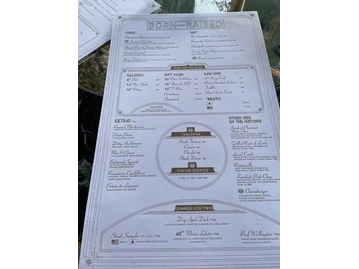 Born and Raised menu photo