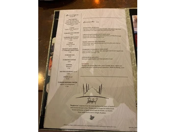 Bosphorous Turkish Cuisine - Lake Nona menu photo