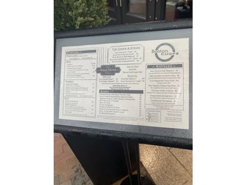 Boston Chops South End menu photo