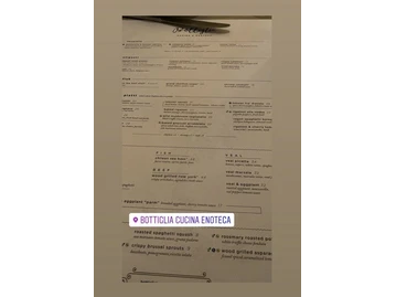 Bottiglia Cucina & Enoteca menu photo