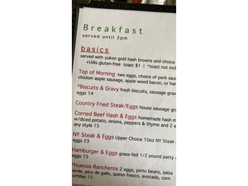Boulevard Cafe menu photo