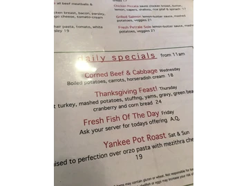 Boulevard Cafe menu photo