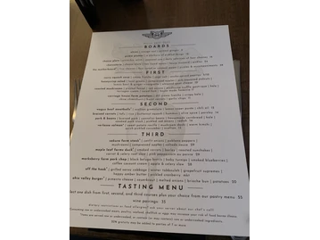 Bouquet Restaurant menu photo