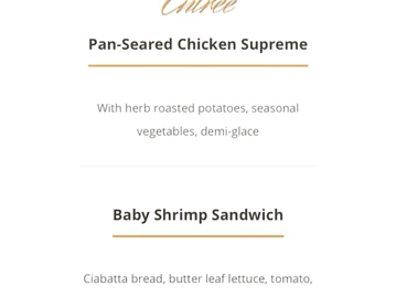 Bow Valley Ranche Restaurant menu photo