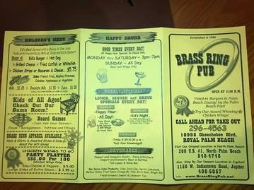 Brass Ring Pub Sports Bar & Grille menu photo