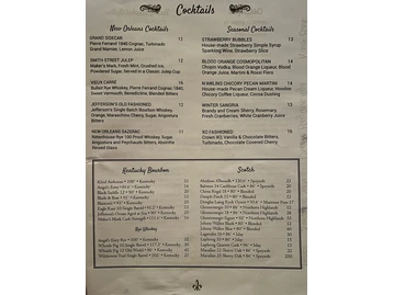 Brennan's of Houston menu photo