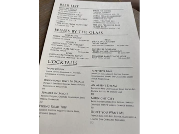 Brenner Pass menu photo