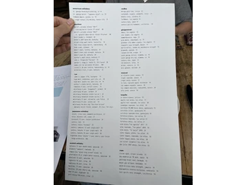 BRERA Ristorante menu photo