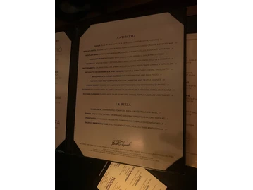Bricco menu photo