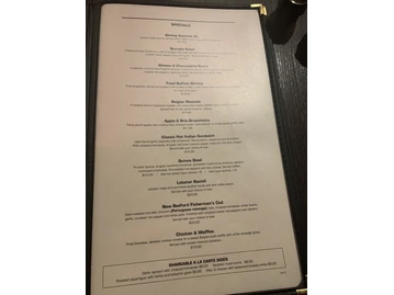 Brick Alley Pub & Restaurant menu photo