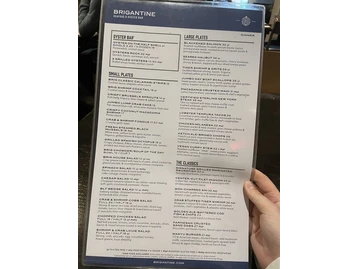 Brigantine Seafood Restaurant menu photo