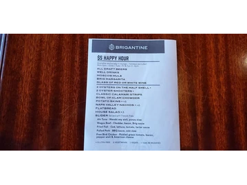 Brigantine Seafood Restaurant menu photo