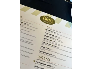 Brio Italian Grille menu photo