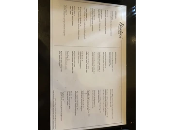 Broders' Pasta Bar menu photo