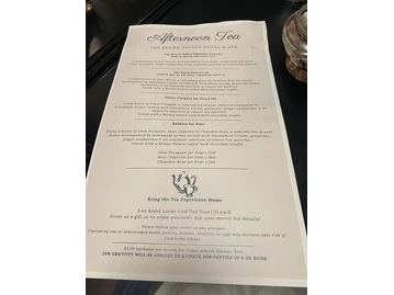 Brown Palace Coffee & Tea Co. menu photo