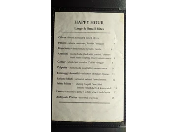 Brunos Italian Kitchen menu photo