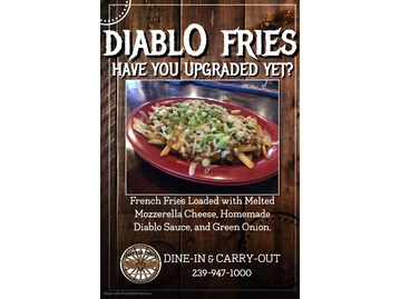 Buffalo Chips Restaurant menu photo