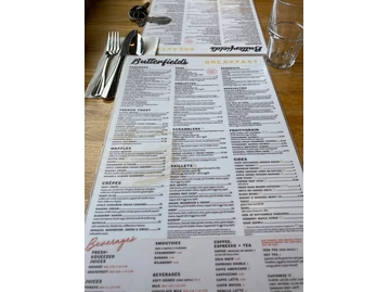 Butterfield's Pancake House & Restaurant menu photo