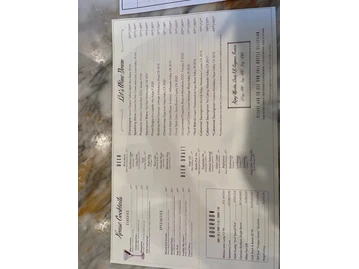 C. Ellet's Steakhouse menu photo