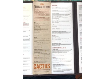 Cactus Alki Beach menu photo