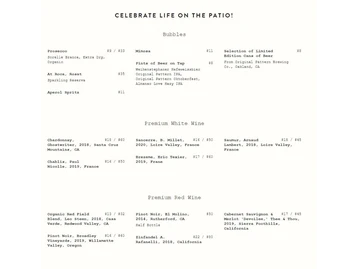 Cafe Borrone menu photo