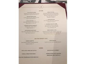 Cafe Central menu photo