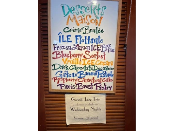 Cafe Degas menu photo
