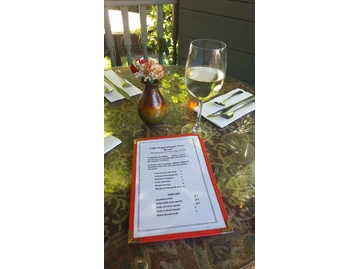Cafe Degas menu photo