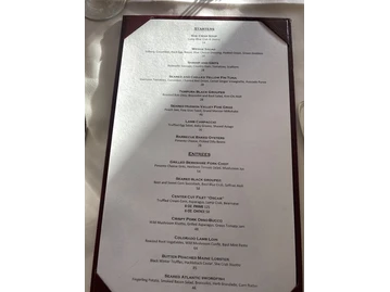 Cafe Marquesa Key West menu photo