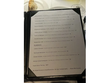 Cafe Martorano menu photo