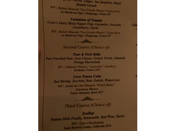 Cafe Monarch menu photo