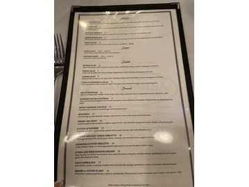 Cafe Sbisa menu photo