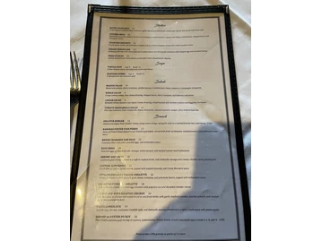 Cafe Sbisa menu photo