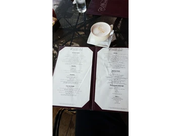 Cafe Terracotta menu photo